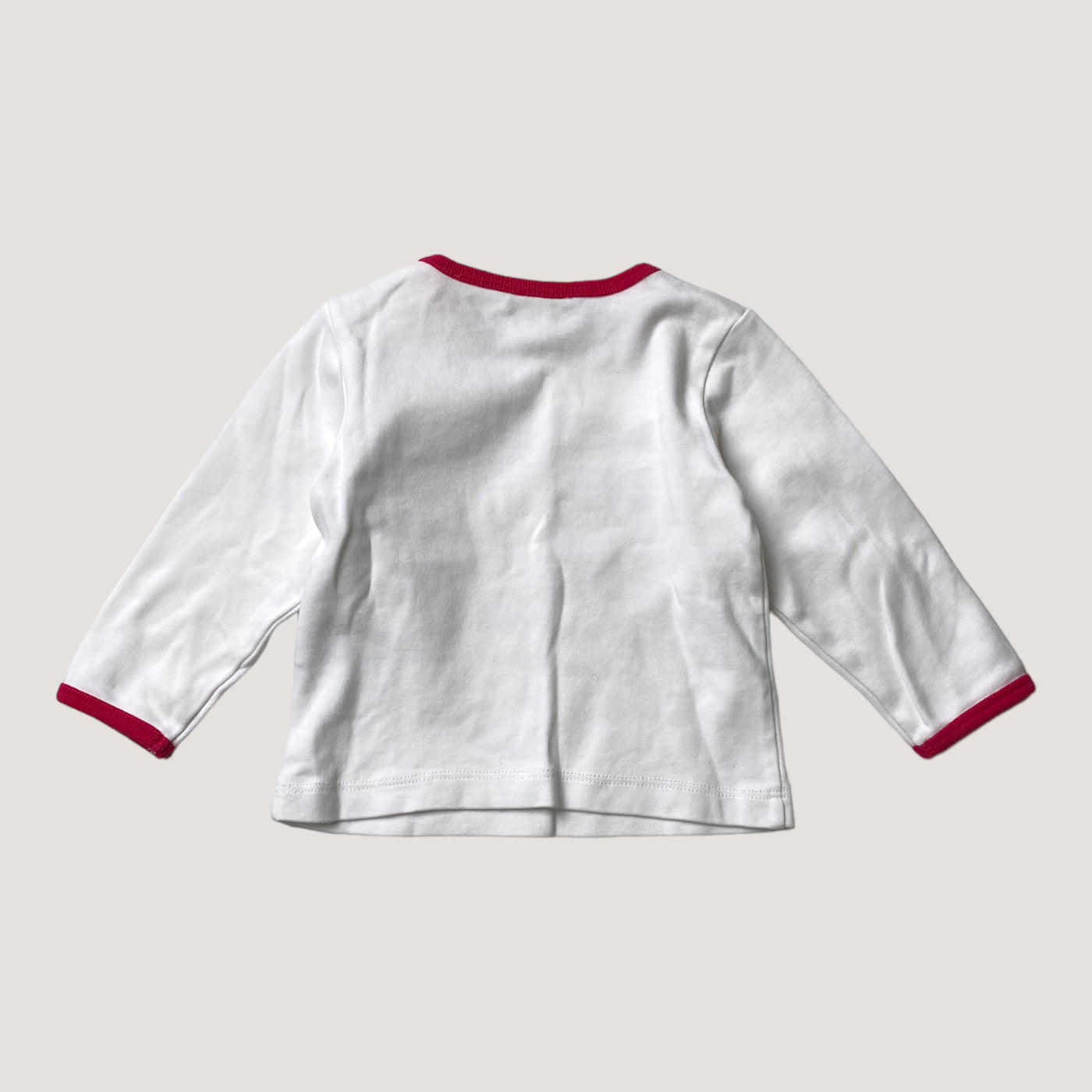 Marimekko tricot shirt, white | 74cm