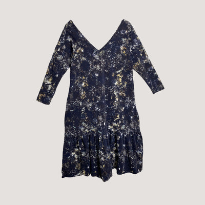 Aarre stardust dress, midnight blue | woman XS