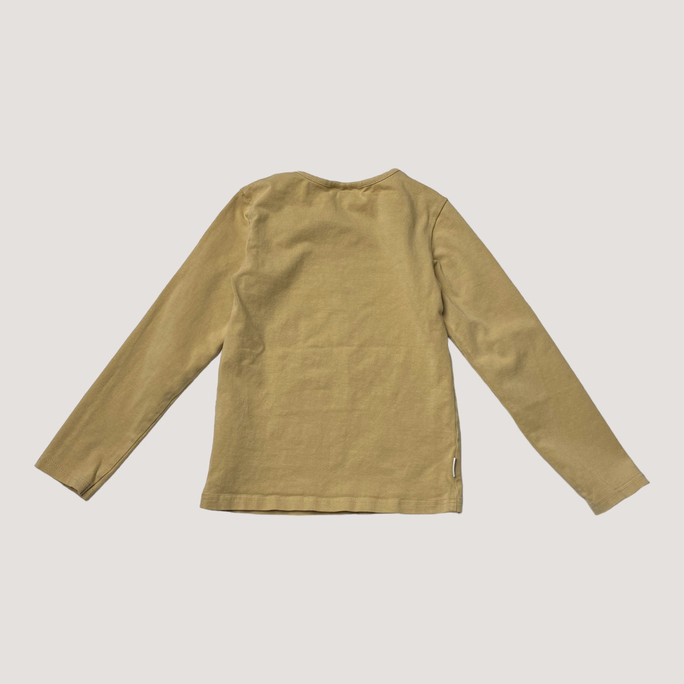Gugguu long sleeve shirt, mustard | 110cm
