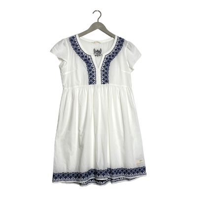Odd Molly woven dress, white | woman M