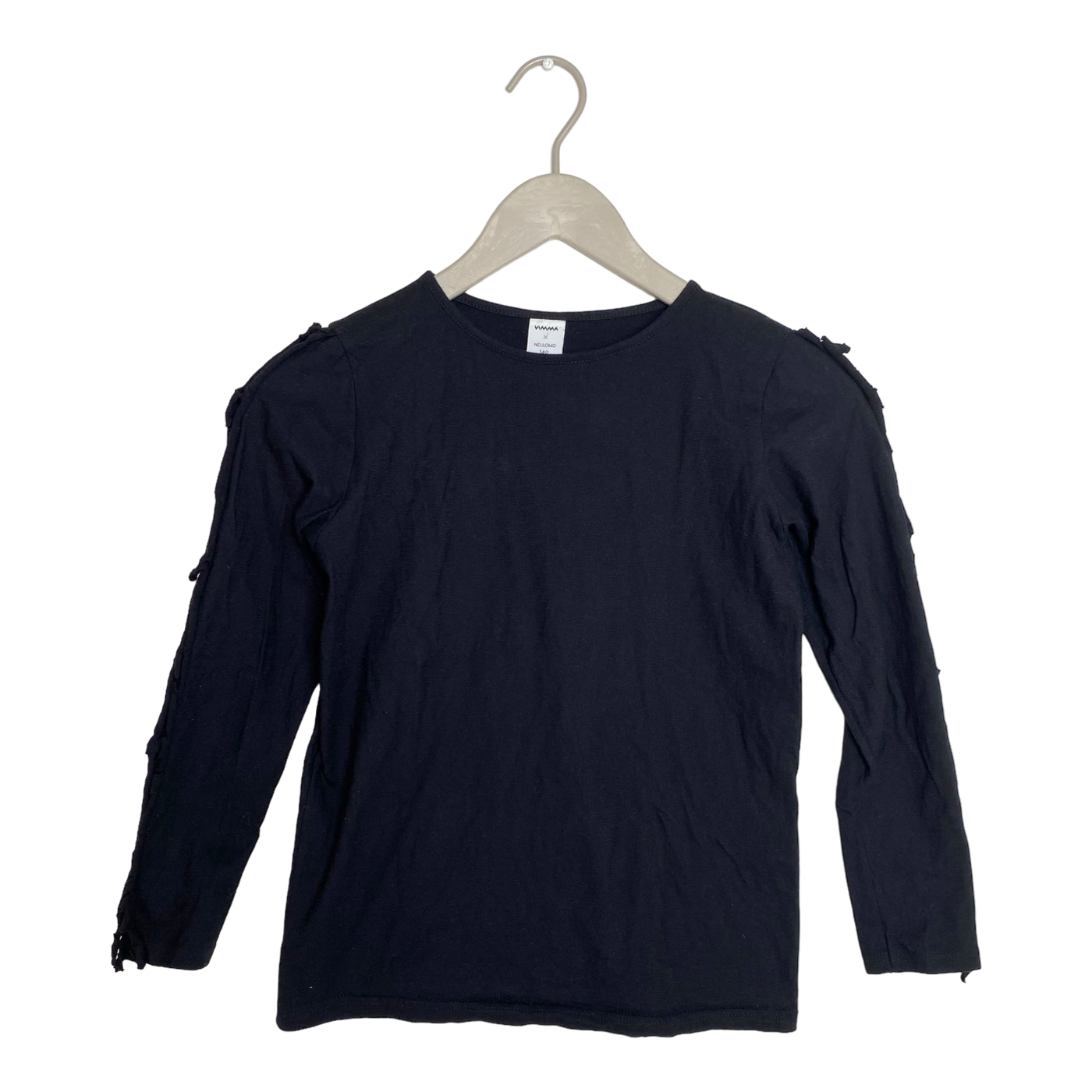 Vimma shirt, black | 140cm