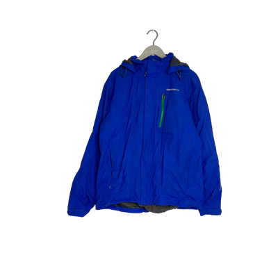 Didriksons odyssey shell jacket, blue | man XL