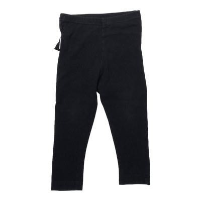Metsola frill leggings, black | 86cm