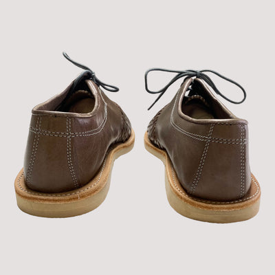 Cano Hidalgo shoes, dark brown / grey | 40