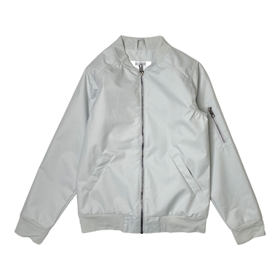 Gugguu bomber jacket, platinum | 134cm