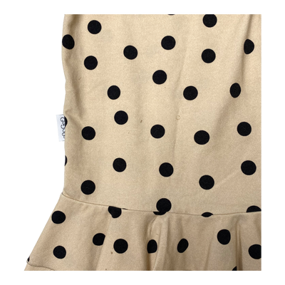 Gugguu frilla dress, polka dot | 110cm