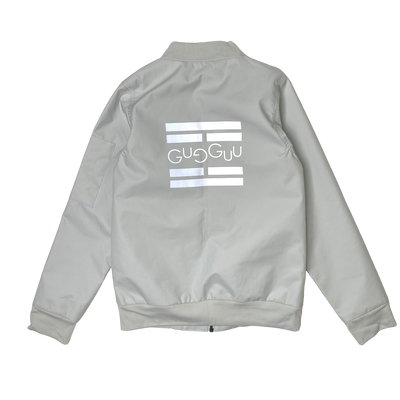 Gugguu bomber jacket, platinum | 134cm
