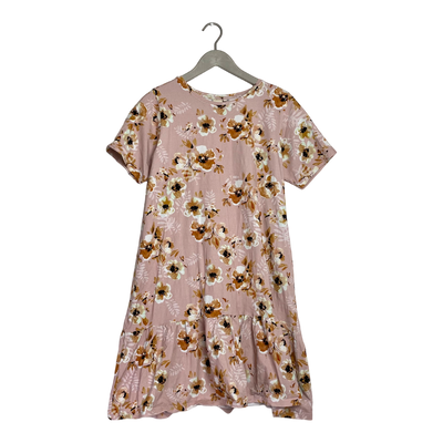 Kaiko ruffle t-shirt dress, flowers | woman S