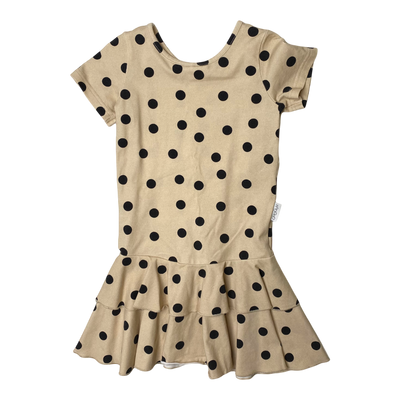 Gugguu frilla dress, polka dot | 110cm
