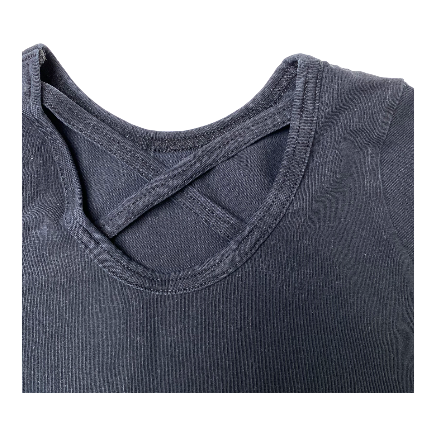 Kaiko cross shirt, black | 110/116cm