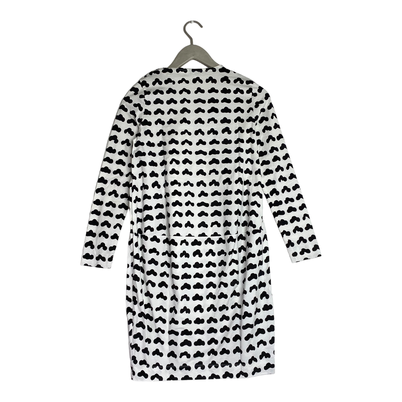 Marimekko pussukka hattara dress, white/black | woman XS