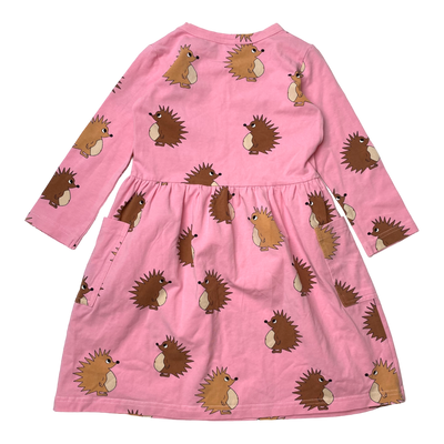 Blaa dress, hedgehog | 98/104cm