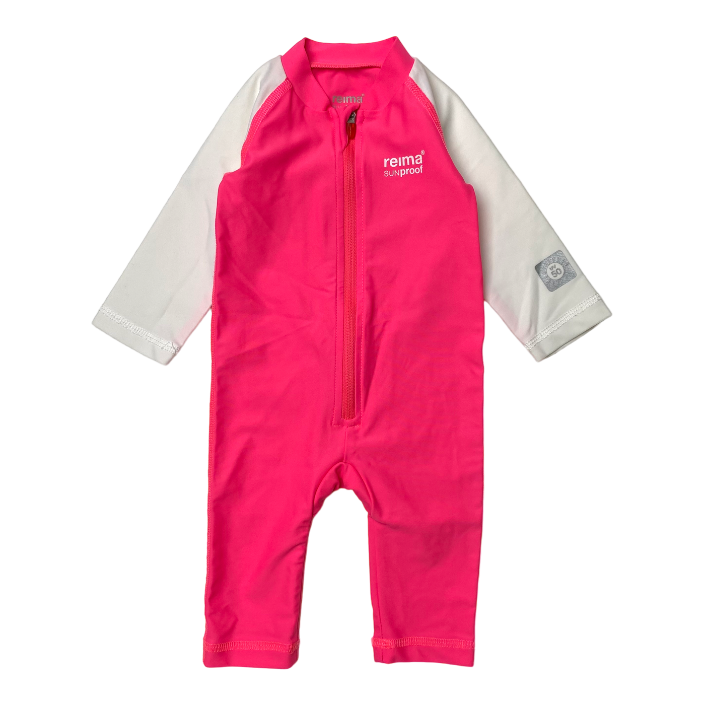Reima UV swim suit, deep pink/white | 56cm