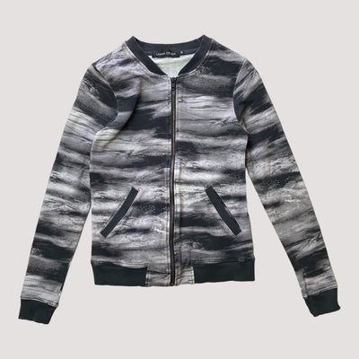 Uhana tricot bomber jacket, grey | woman XS