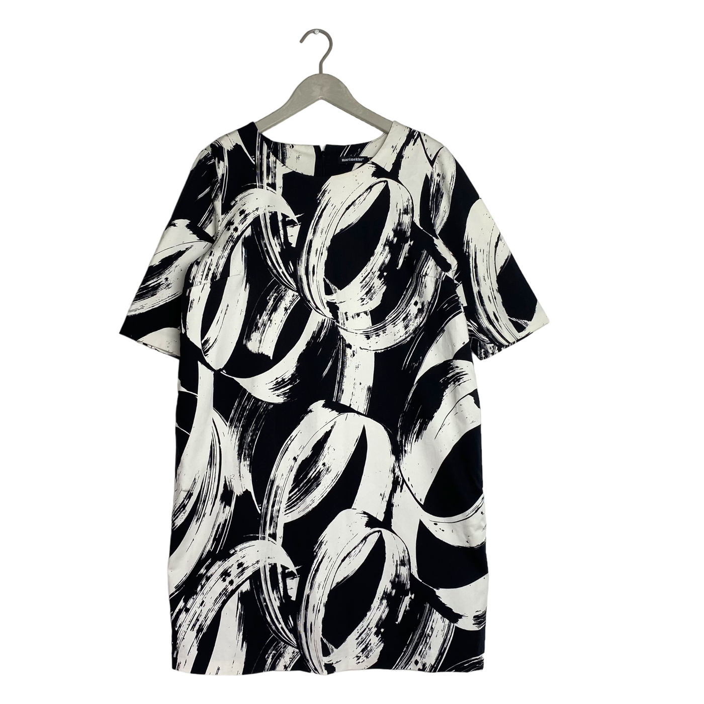 Marimekko nopeesti dress, black and white | woman 42