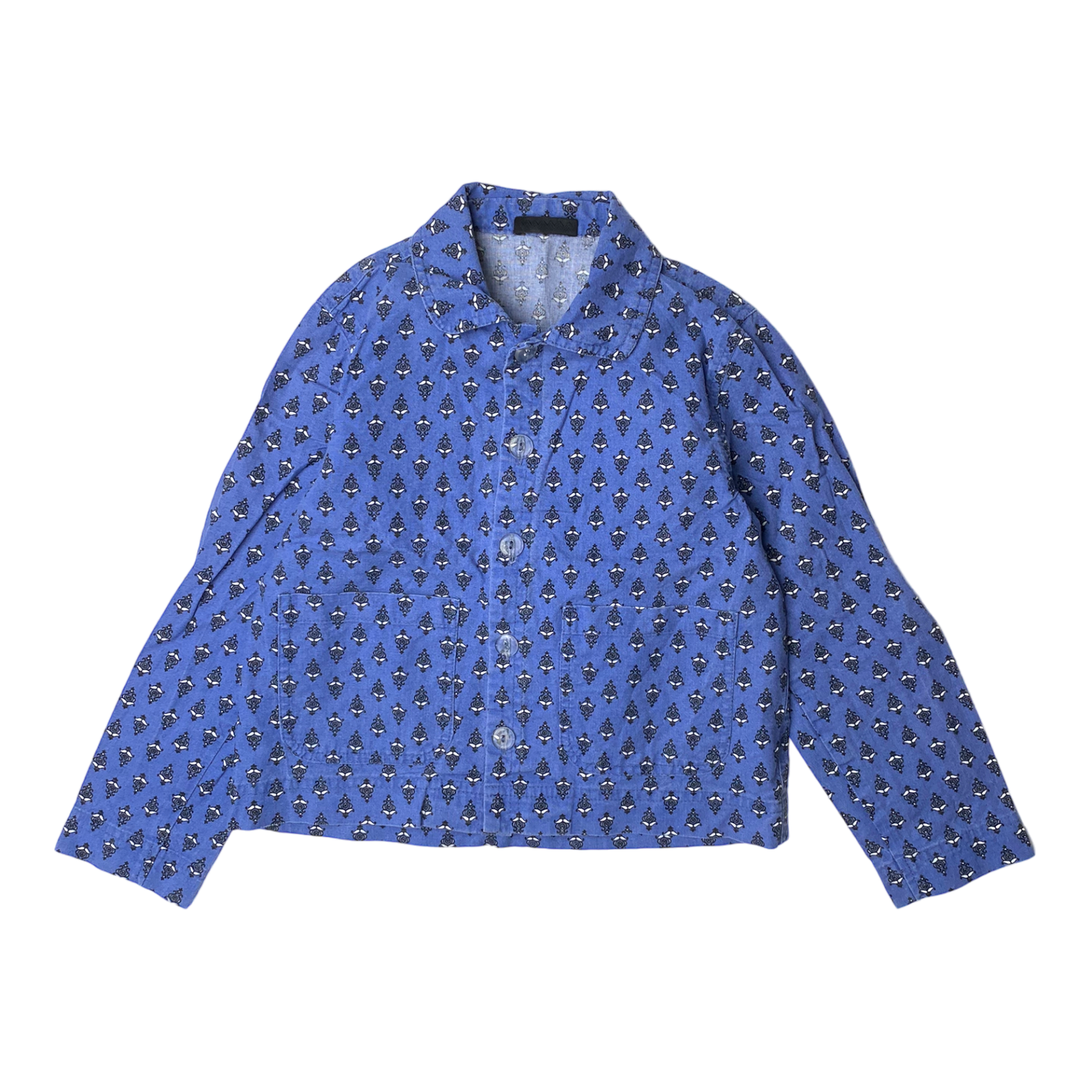 Vimma collar shirt, royal blue | 120cm