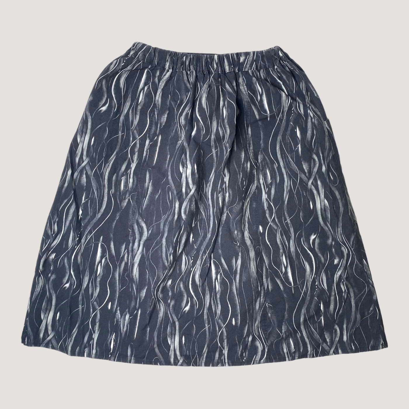 Vimma woven skirt, black and white | woman onesize
