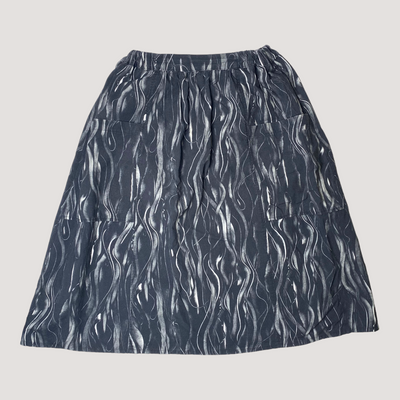 Vimma woven skirt, black and white | woman onesize