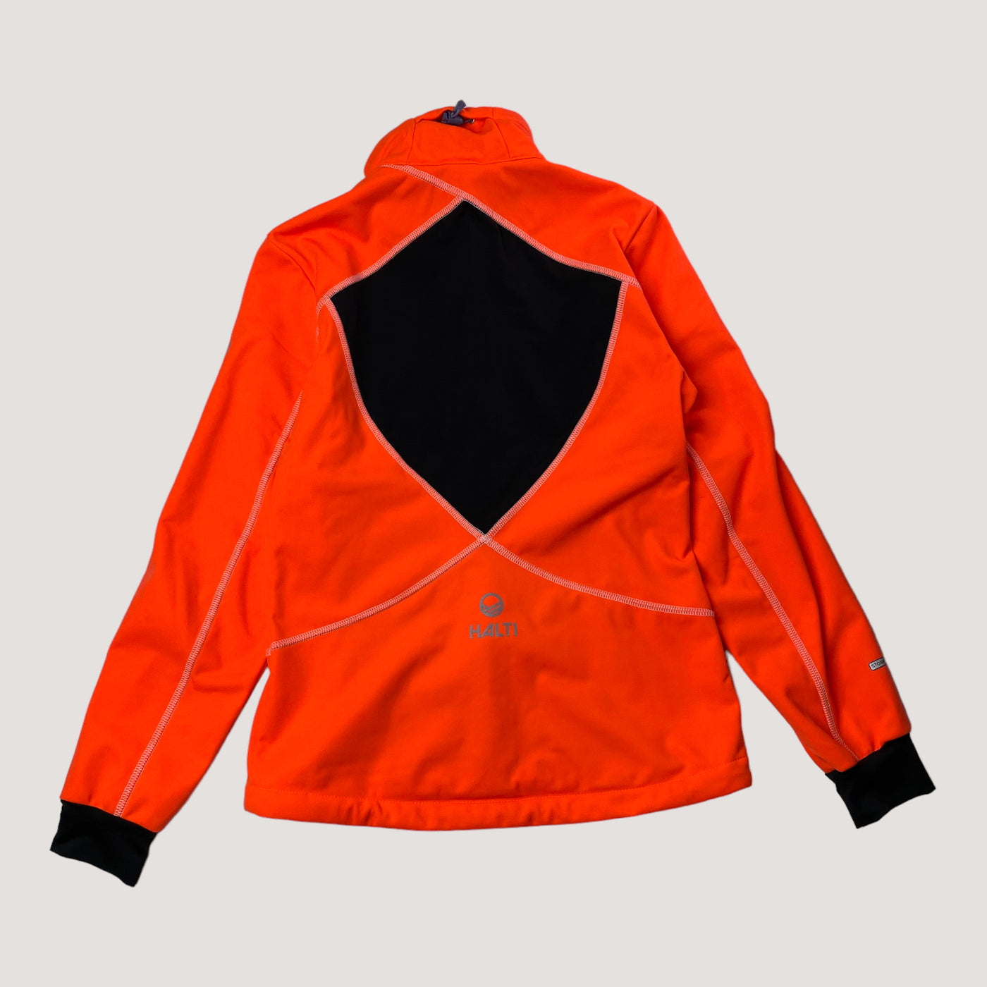 Halti softshell cross country ski jacket, neon orange | woman 34