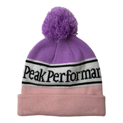 Peak Performance jr pow hat, pink/lavender | jr. onesize