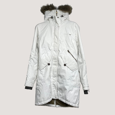 Didriksons winter jacket, white | woman 36