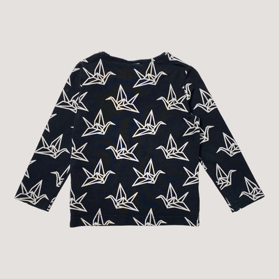 Yo Zen origami shirt, black/white | 80/86cm
