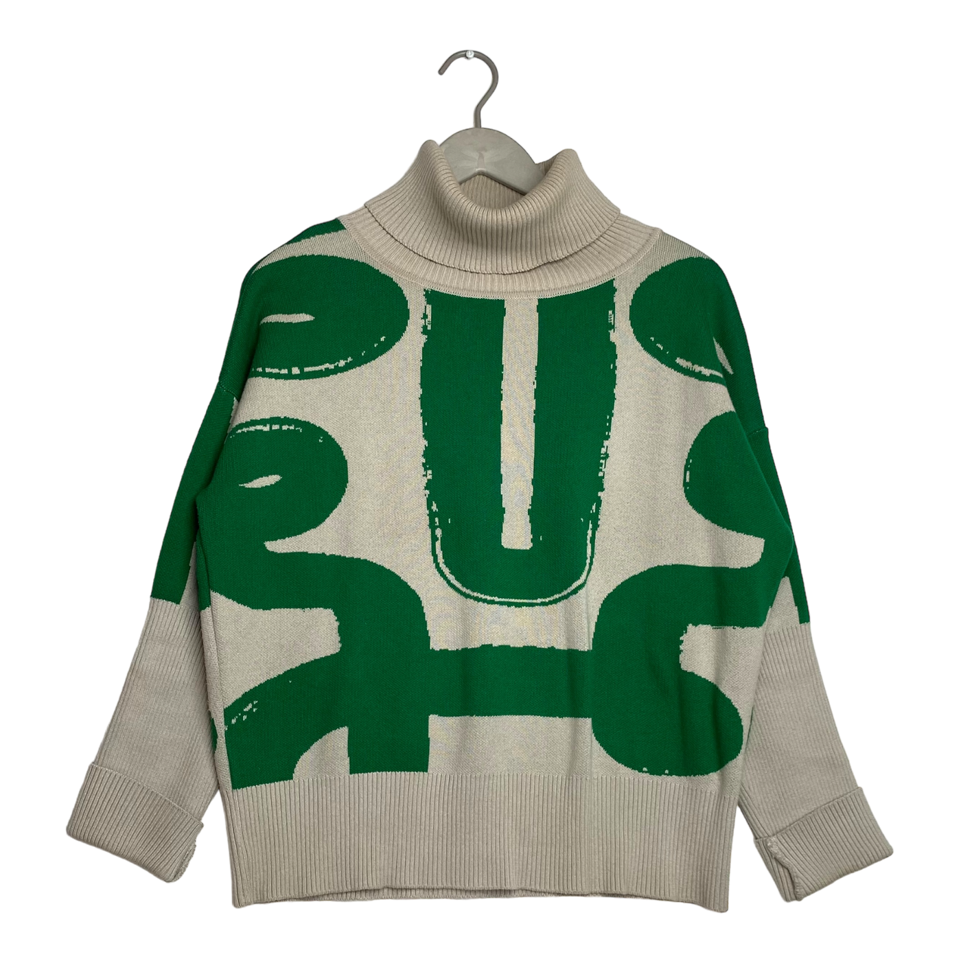 Papu knitted sweater, green | woman XS/S