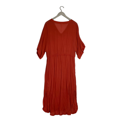 Filippa K flowy dress, tomato | women XS/S