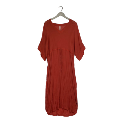 Filippa K flowy dress, tomato | women XS/S