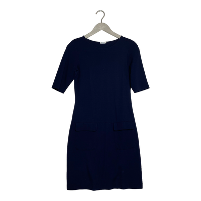 Filippa K tricot dress, dark blue | women XS