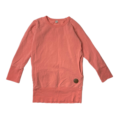 Blaa sweatshirt, coral pink | 110/116cm
