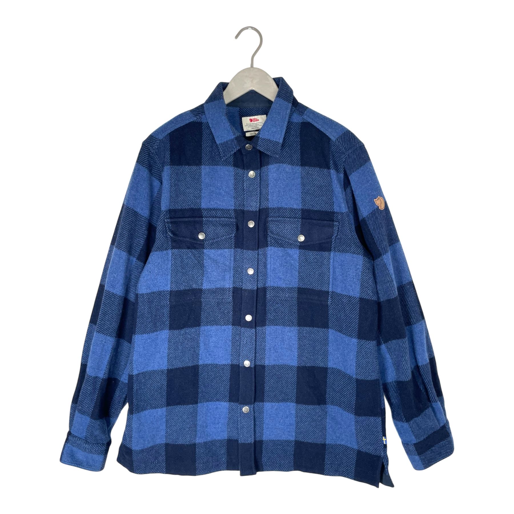 Fjällräven canada flanell shirt, blue man XL – Ninyes