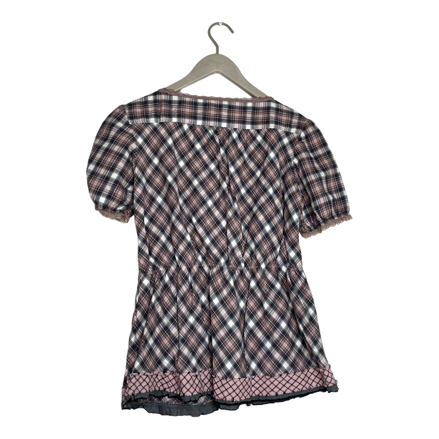 Odd Molly woven flannel shirt, pink | woman M