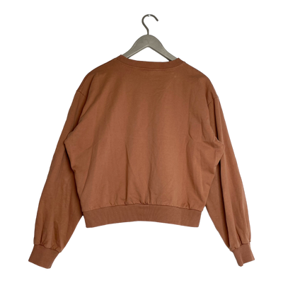 Kaiko chunky sweatshirt, caramel | woman S