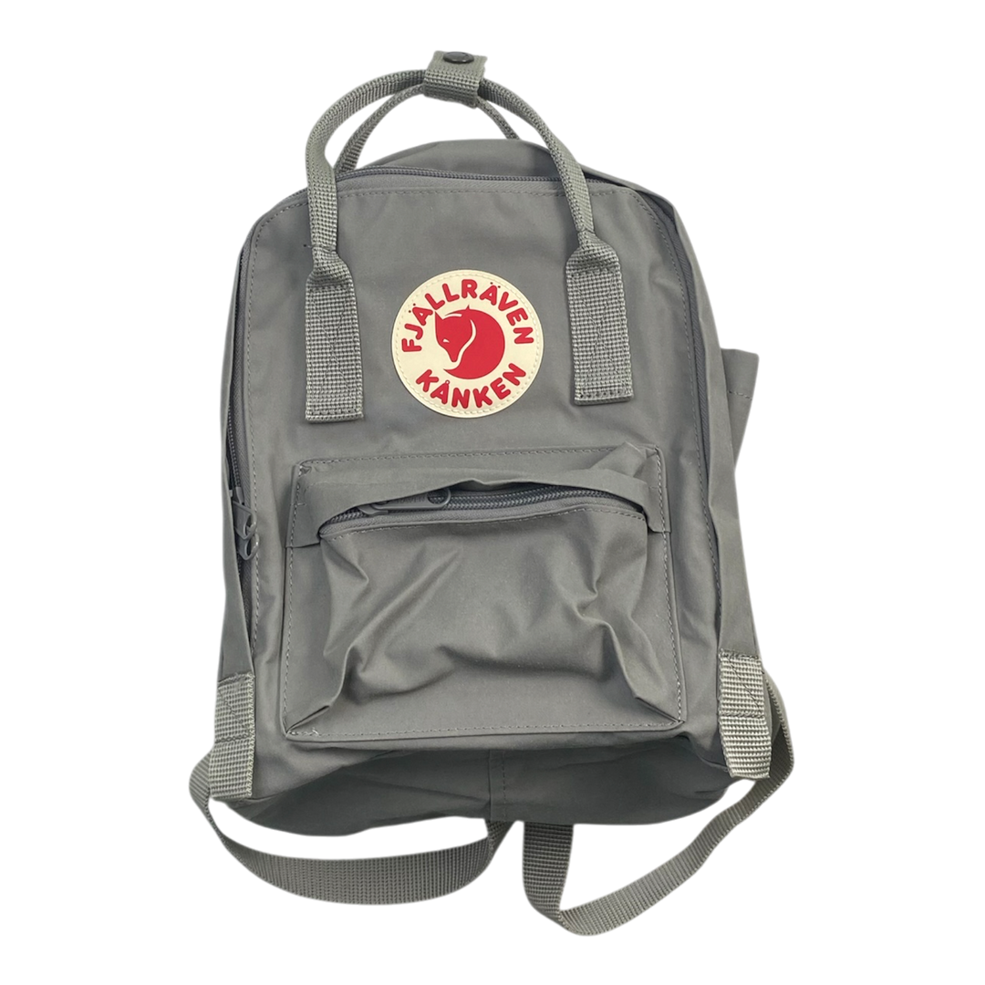 Fjällräven mini kånken backpack, light grey