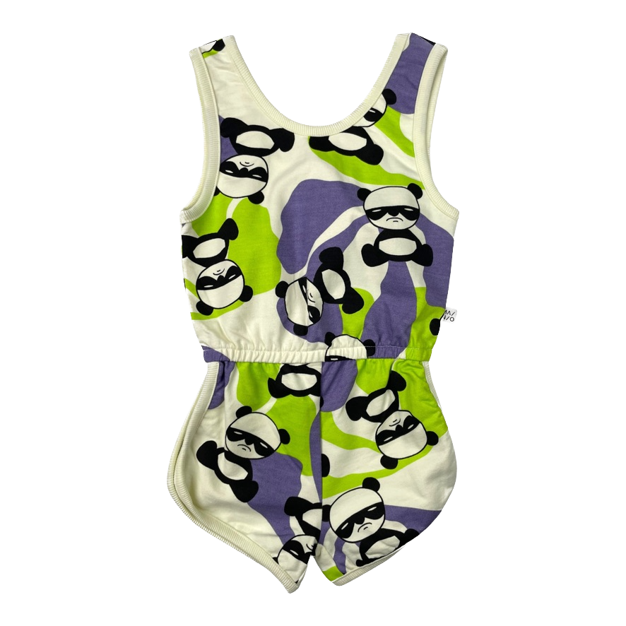 Mainio playsuit, spy panda | 98/104cm