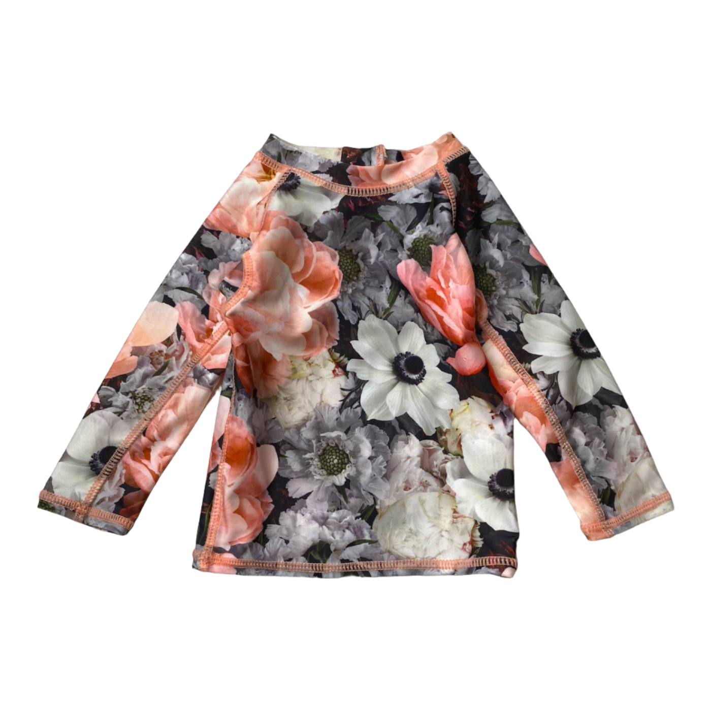 Molo UV swim shirt, flower | 62/68cm