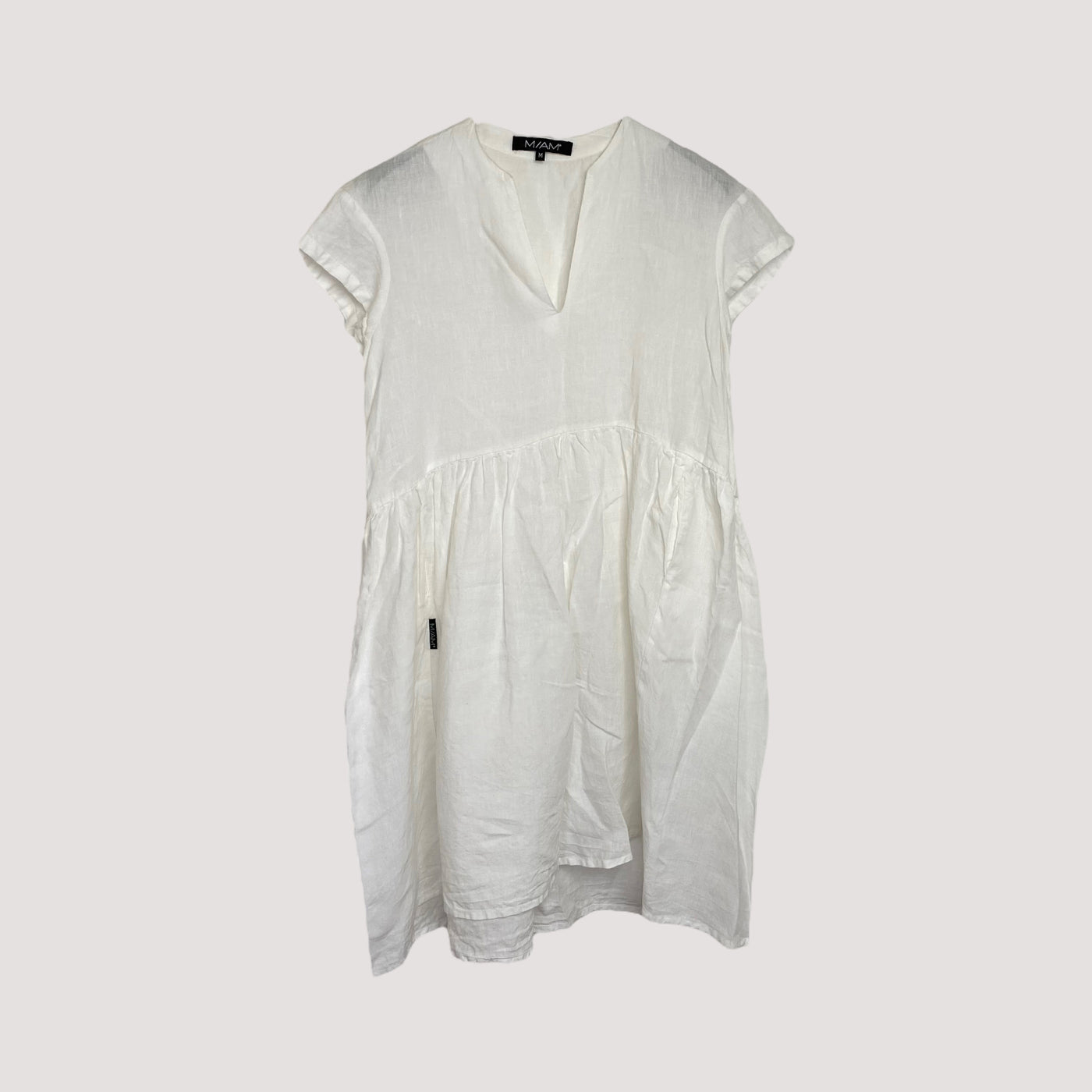 MIAM linen dress, white | women M