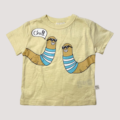 Mainio t-shirt, worm | 86/92cm