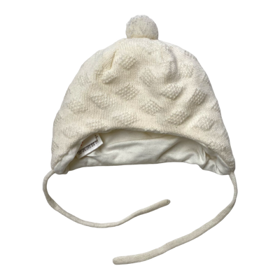 Reima wool beanie, cream | 0,5-1y