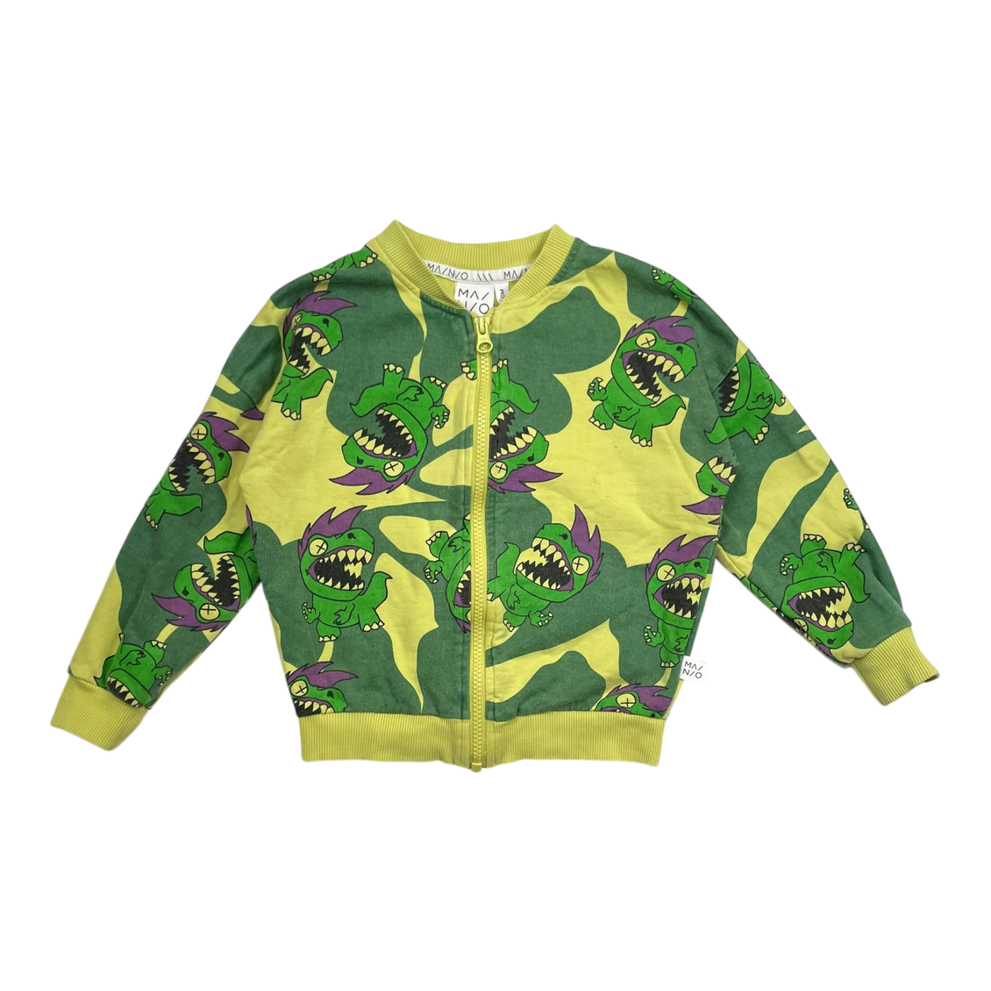 Mainio zipper hoodie, dinosaur | 98/104cm