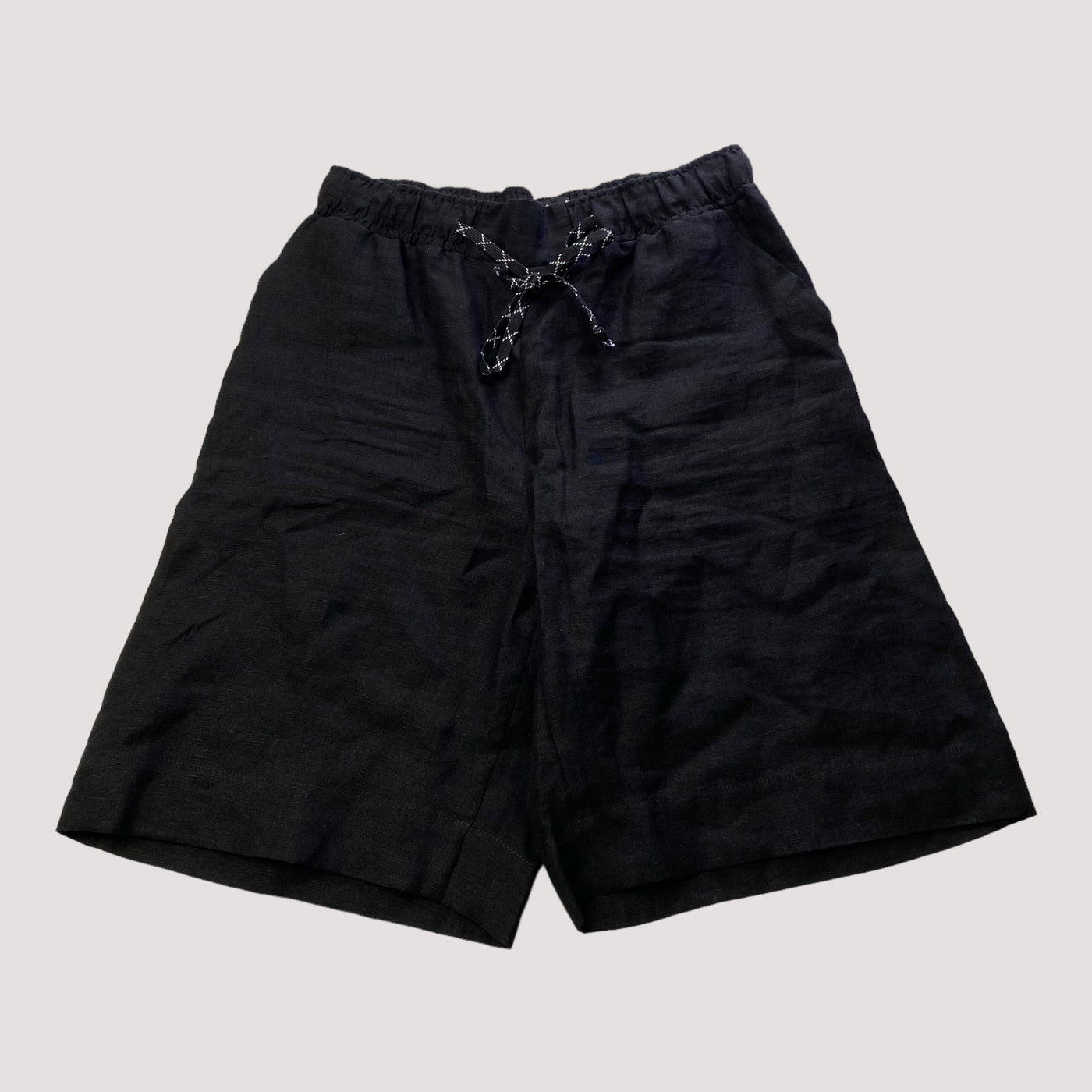 MIAM linen shorts, black | women XS/S