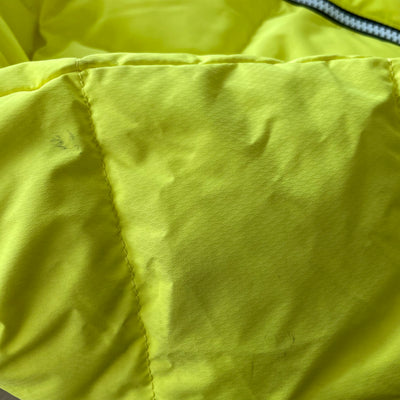 Reima down jacket, neon yellow | 116cm
