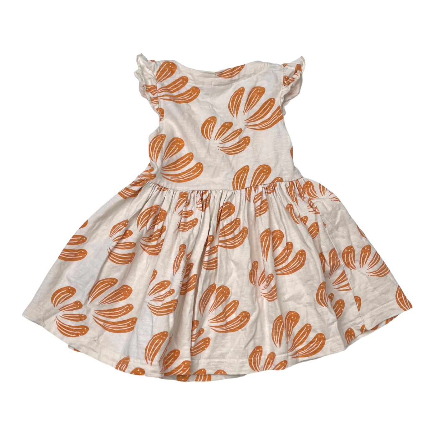 Mainio button dress, anemone | 86/92cm