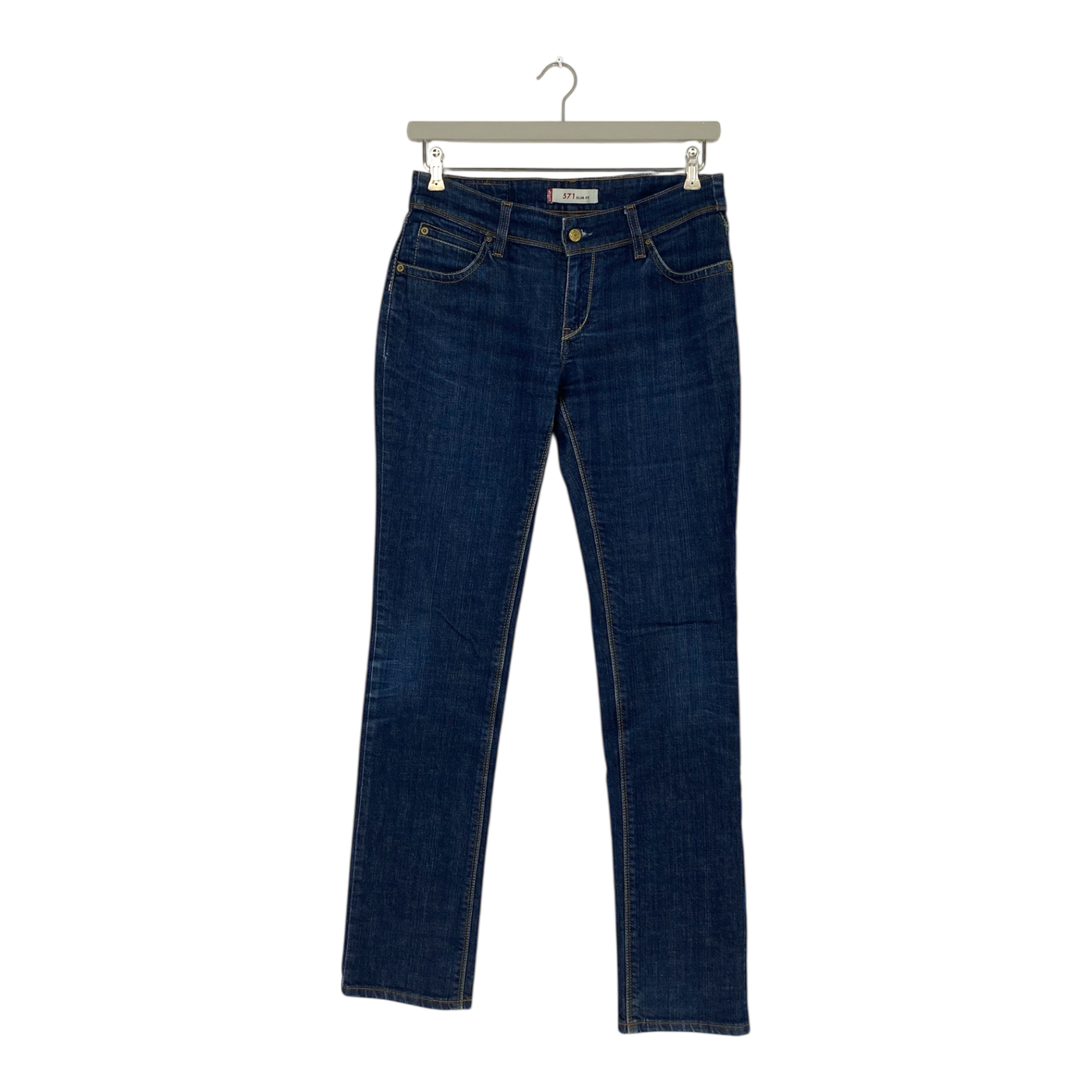 Levi's 571 slim fit jeans, denim| woman W32 L34