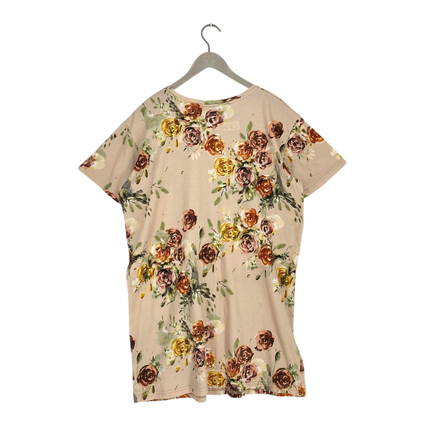 Kaiko long t-shirt, flowers | woman M