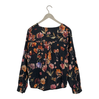 Kaiko blouse, flower | woman L