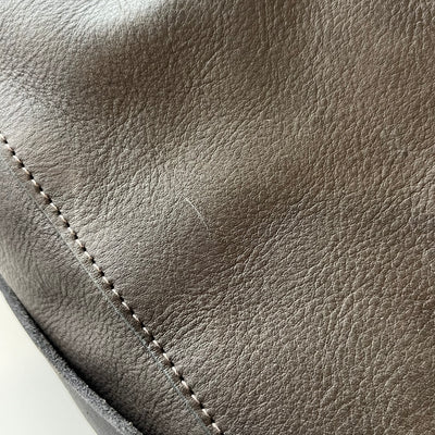 Harold's Bags box backpack, taupe