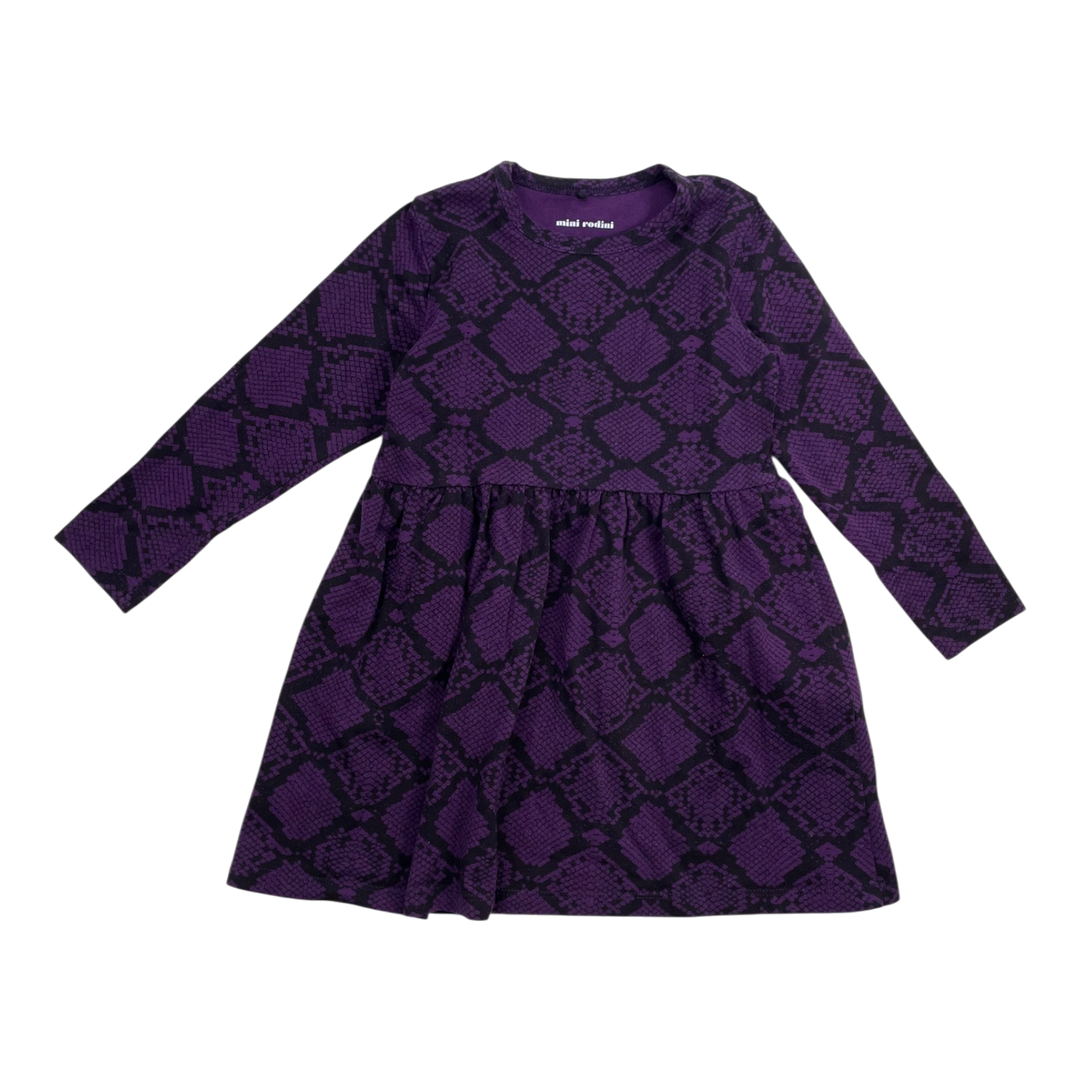 mini rodini skeleton dress Mini Rodini dress, purple