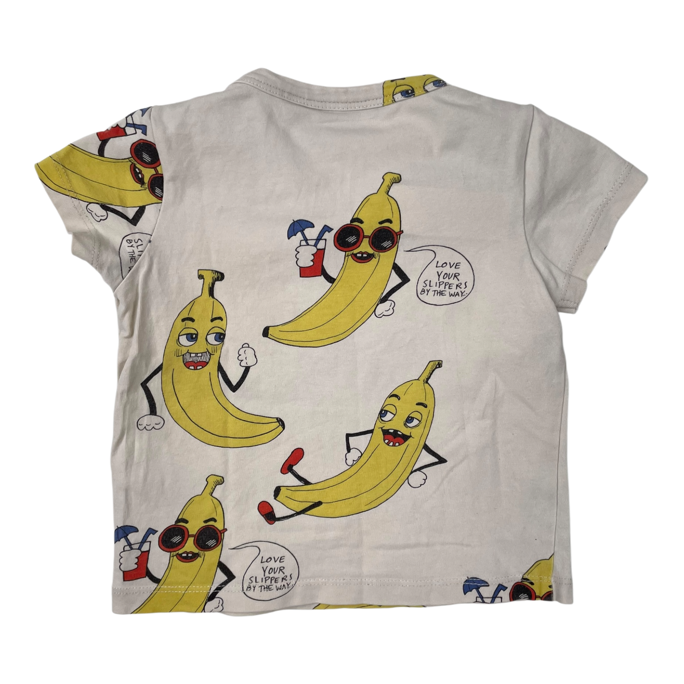 Mini Rodini t-shirt, banana | 68/74cm